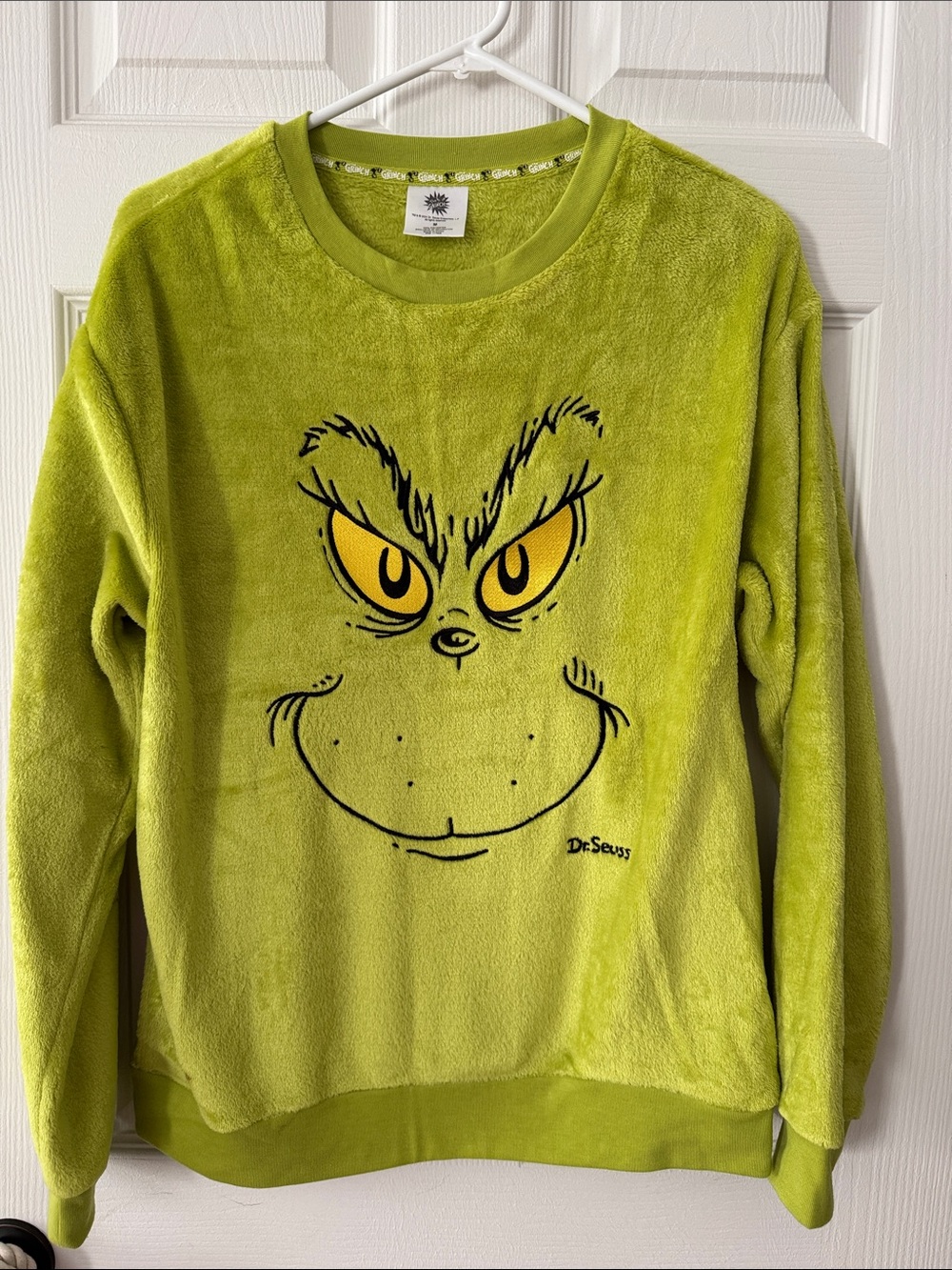 The Grinch Plush Style Sweatshirt